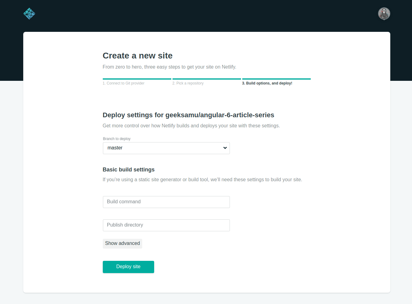netlify-build-options